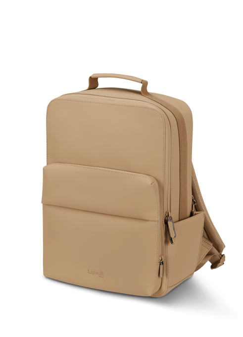 Lipault Lost In Berlin Lifetrotter Backpack  Sandstone