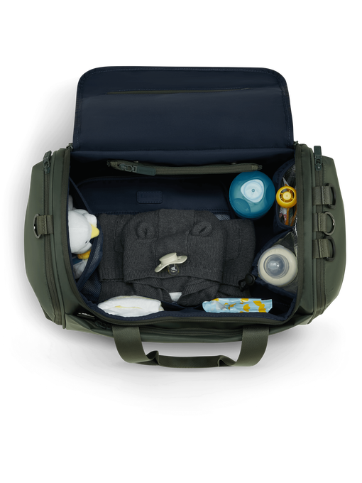 Lipault City Plume Diaper Bag  Khaki