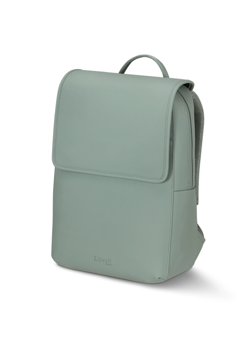 Lipault Lost In Berlin Square Backpack 2.0  Yoga Green
