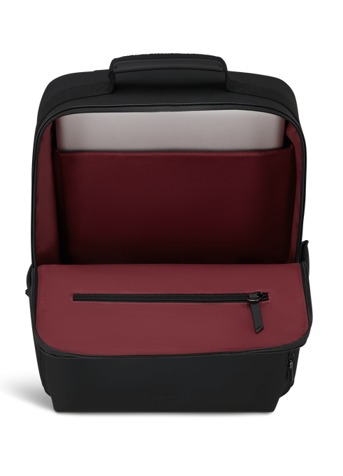 Lipault Lost In Berlin Lifetrotter Backpack  Black Lipault Lost In Berlin Lifetrotter Backpack  Black