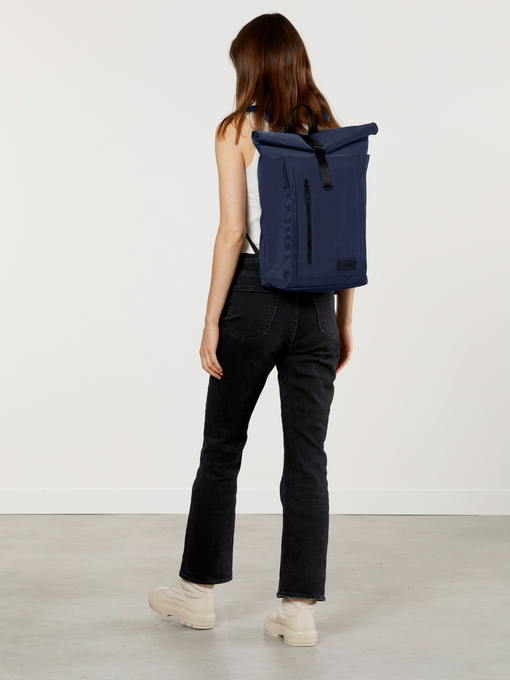 Lipault City Plume Rolltop Backpack  Navy