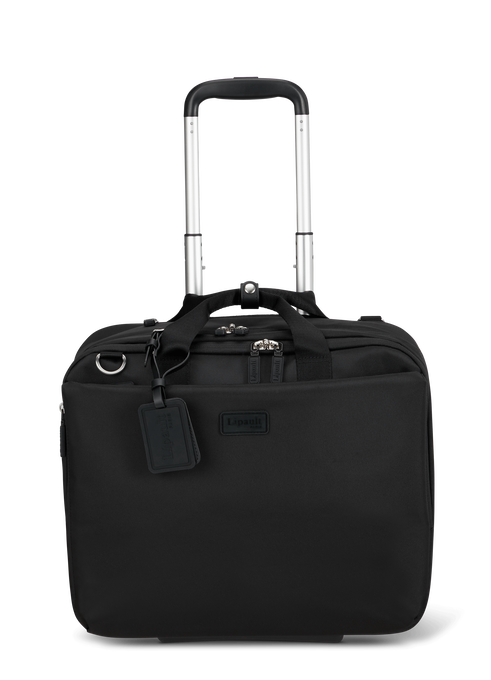 Lipault 4BIZ Rolling Laptop Bag Black