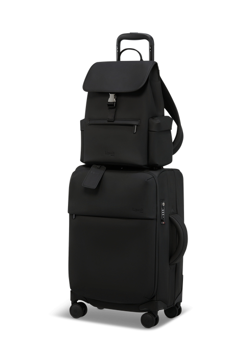 Lipault Lost In Berlin Mini Cargo Backpack  Black Lipault Lost In Berlin Mini Cargo Backpack  Black