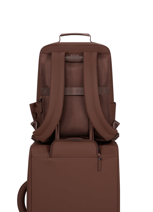 Lipault Lost In Berlin Lifetrotter Backpack  Spiced Mocha