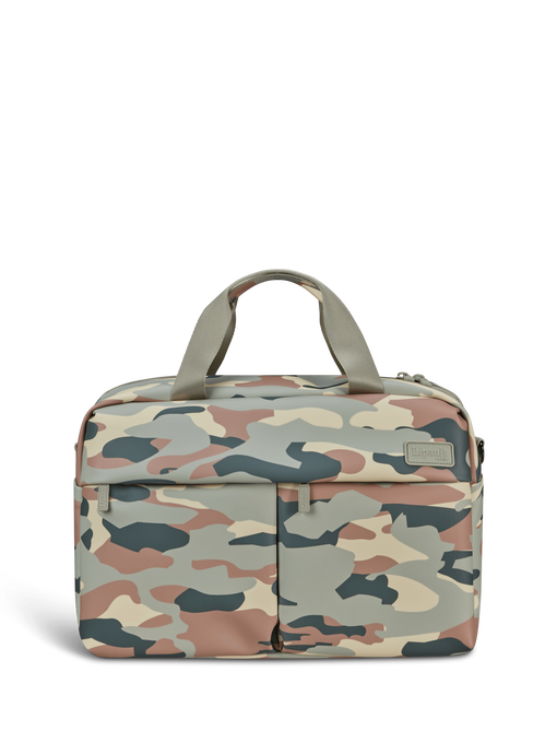 Lipault Lost In Berlin 24h Bag - Fashion Exile  Camo Butter/Rosewood/Sage