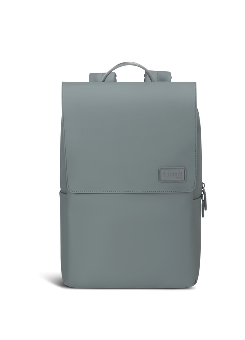Lipault Lost In Berlin Square Backpack  Cement Storm
