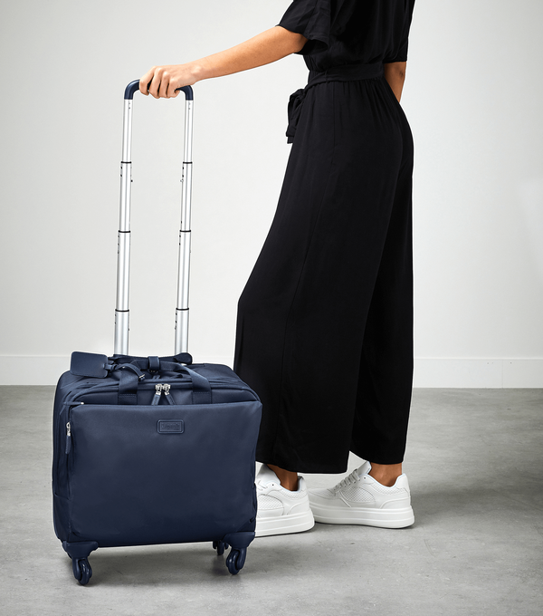 Lipault 4BIZ Spinner Carbon Blue