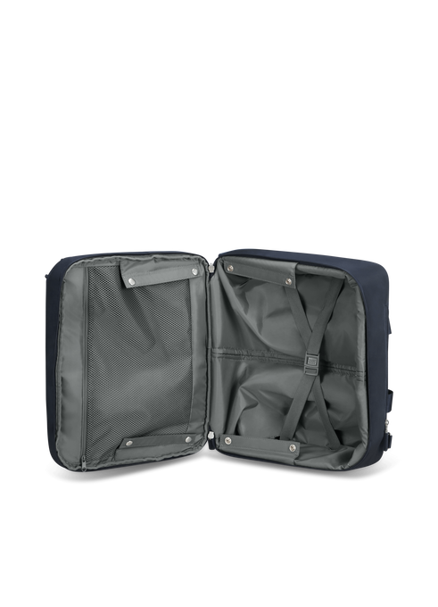 Lipault 4BIZ Rolling Laptop Bag Carbon Blue