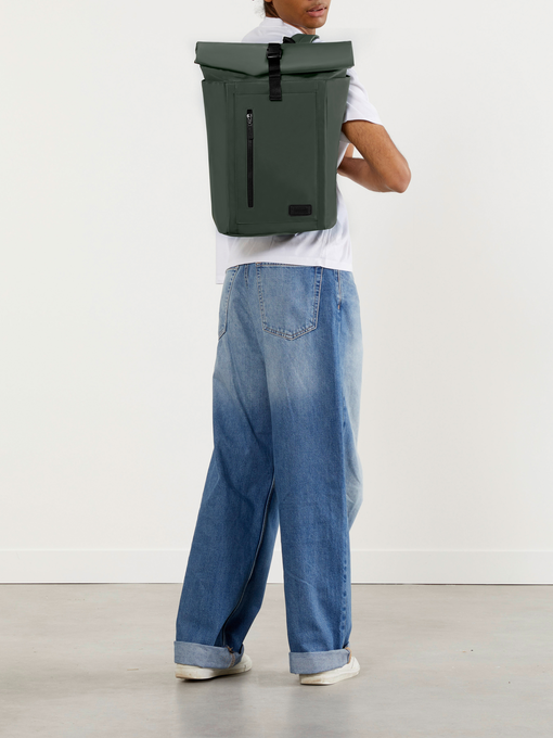 Lipault City Plume Rolltop Backpack  Khaki