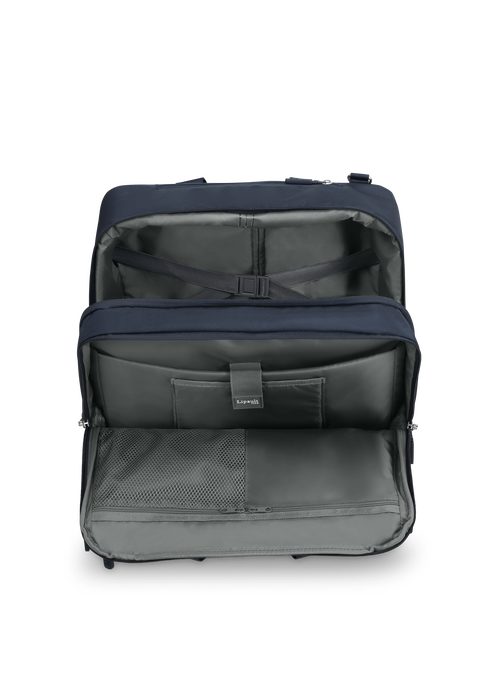 Lipault 4BIZ Rolling Laptop Bag Carbon Blue