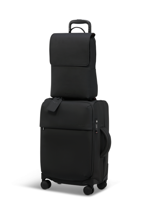 Lipault Lost In Berlin Square Backpack 2.0  Black