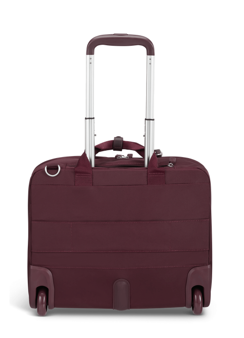 Lipault 4BIZ Rolling Laptop Bag Bordeaux